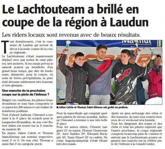 coupe régionale de LAUDUN