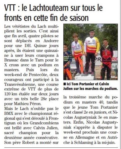 le lachtouteam sur tous les fronts